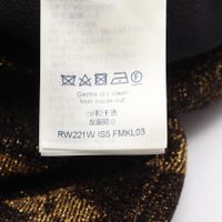 【중고】 LOUIS VUITTON 루이비통 루렉스 모노그램 하이넥 니트/스웨터 RW221W IS5 FMKL03 울 니트 여성용 미사용