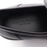 【중고】 LOUIS VUITTON 아카데미 라인 레더 로퍼 여성용 Used A