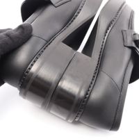 【중고】 LOUIS VUITTON 아카데미 라인 레더 로퍼 여성용 Used A