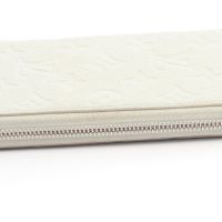 【중고】 LOUIS VUITTON 라운드 장지갑 지피 월렛 버티컬 M82597 그리 미네랄 레더 지피 월렛 버티컬
