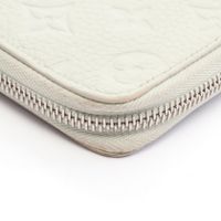 【중고】 LOUIS VUITTON 라운드 장지갑 지피 월렛 버티컬 M82597 그리 미네랄 레더 지피 월렛 버티컬