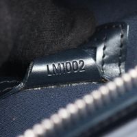 [중고] LOUIS VUITTON 스톡턴 M55115 블루 레더 손가방 여성용 Used A
