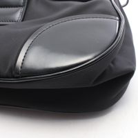 [중고] Prada PRADA 손가방 MOON 1BA381 블랙 나일론 레더 Re-Edition 2002 문 패디드 백 여성용 Used A