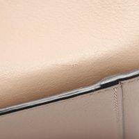 [중고] LOEWE 해먹백 드로스트링 미니 2WAY 손가방 베이지 레더 여성용 Used A