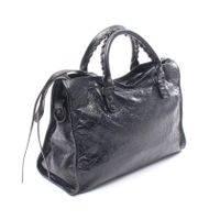 【중고】 BALENCIAGA 토트백 Le City 미디엄 8657602ACFH1000 가죽 토트백 여성용 신품