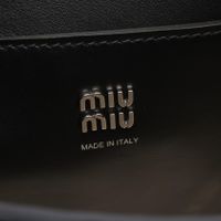 [중고] MIU MIU 핸드백 아이비 2WAY 5BA3302E6YF0002 가죽 2way 숄더 여성용 신품