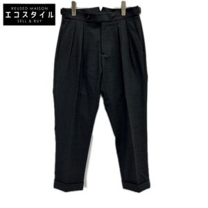 Berwich Scotch 炭灰色雙褶休閒褲 42 碼 [二手]