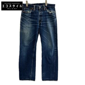 Flat Head 3005 靛藍色牛仔褲，33 號 [二手]