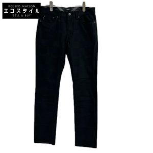 Black Label Crestbridge 黑色格紋褲 M 碼 [二手]