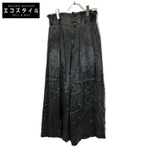 ズッカ ZU08-FF013 ｸﾞﾚｰ ｻﾃﾝ ﾜｲﾄﾞﾊﾟﾝﾂ M【中古】