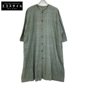 바바구리 JO512FJ851 21SS 블루 코튼 드레스 원피스 M【중고】