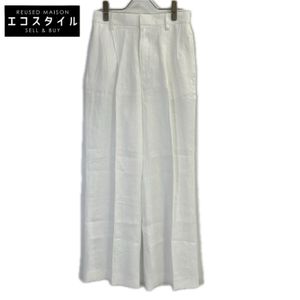 Muse 2016 白色 OGLINEN W-Tuck 寬褲，34 碼 [二手]