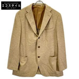 벨베스트 G70537 베이지 울 캐시미어 혼방 3B 테일러드 재킷 표기 없음 [중고]