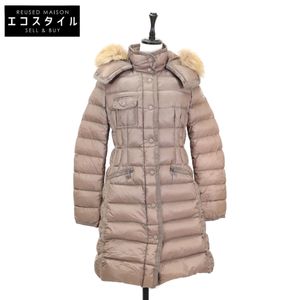 MONCLER HERMIFUR 퍼 후드 다운 재킷 00【중고】