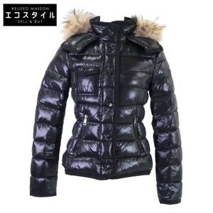 MONCLER ARMOISE 퍼 후드 다운 재킷 00【중고】