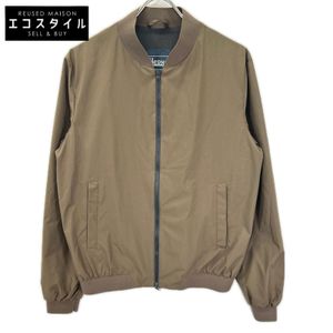 HERNO GI029UL-11106 Laminar 카키 GORE-TEX WINDSTOPPER 보머 재킷 48 [중고]