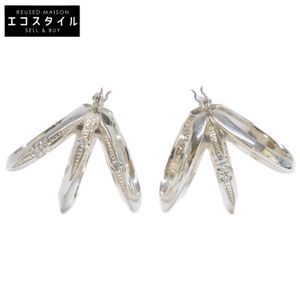 ENEY [Excellent Condition] SV925/Lab-Glow Diamond 017-03-1 MEBUKI PIERCED EARRINGS Mebuki [Used]