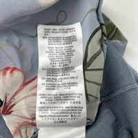 Gucci 360378 Light Blue Botanical Crew Neck Short-Sleeve Top XS [Used]