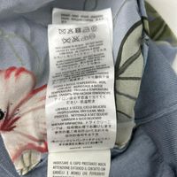 Gucci 360378 Light Blue Botanical Crew Neck Short-Sleeve Top XS [Used]
