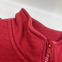 Supreme 26SS Red Half-Zip Sweatshirt / Shop Flag Half Zip XL [Used]