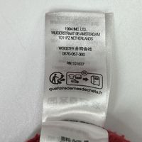 Supreme 26SS Red Half-Zip Sweatshirt / Shop Flag Half Zip XL [Used]