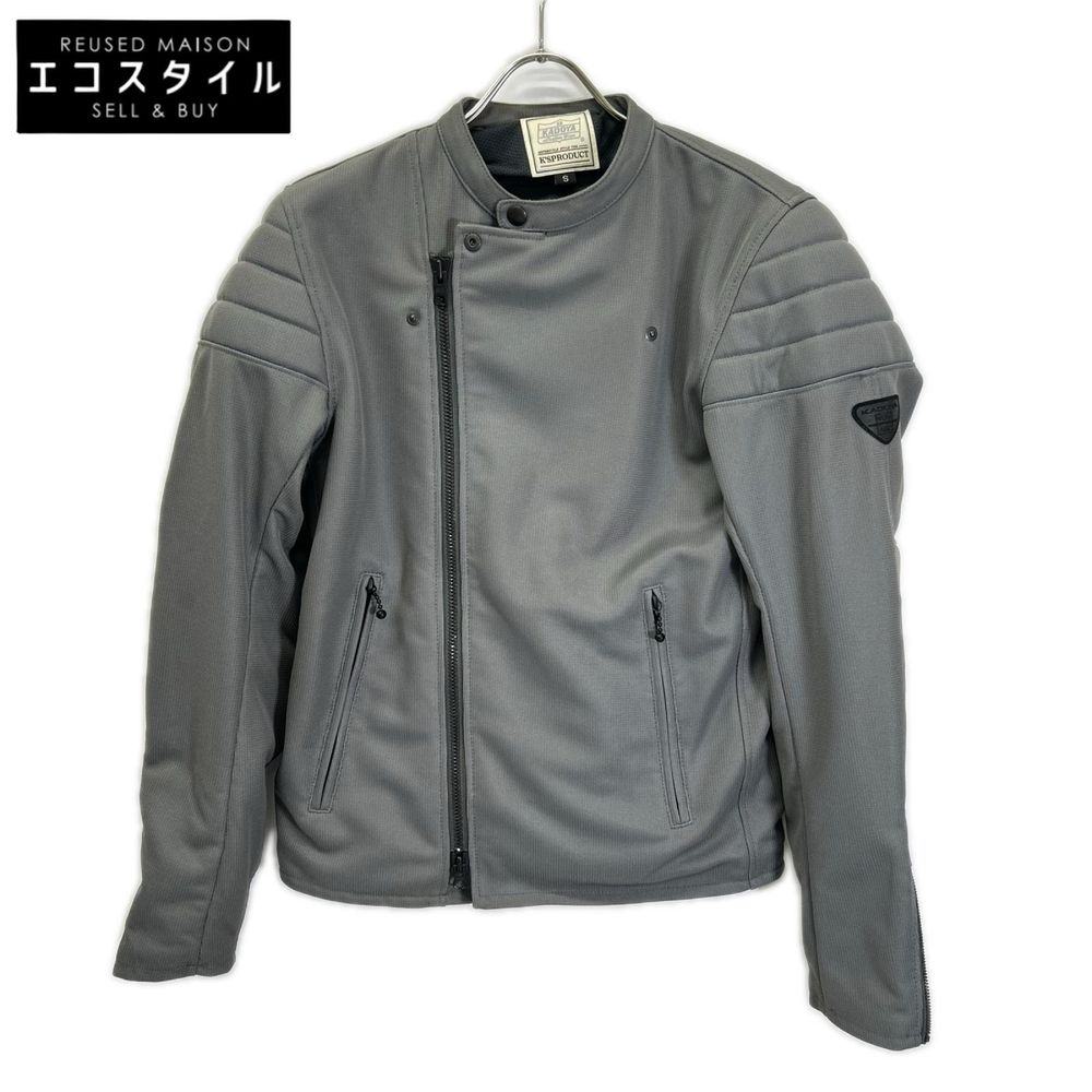 Kadoya Gray Semi-Double Style Zipper Full Zip Mesh Jacket MARKSMAN BARRETT S [Used]