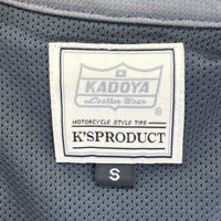 Kadoya Gray Semi-Double Style Zipper Full Zip Mesh Jacket MARKSMAN BARRETT S [Used]