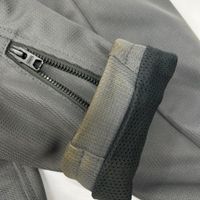 Kadoya Gray Semi-Double Style Zipper Full Zip Mesh Jacket MARKSMAN BARRETT S [Used]