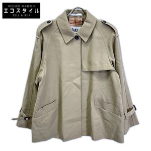DAKS A52G321141 베이지 쇼트 트렌치 재킷 42 [중고]
