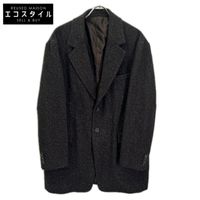 ELLE 25AW Brown Wool x Silk Herringbone 2B Tailored Jacket Size 3 [Used]