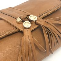 GUCCI Marcheche GG Tassel Clutch Bag