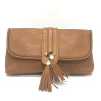 GUCCI Marcheche GG Tassel Clutch Bag