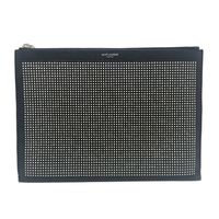 Saint Laurent studded clutch bag