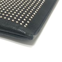 Saint Laurent studded clutch bag