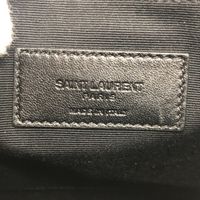 Saint Laurent studded clutch bag