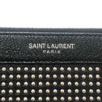 Saint Laurent studded clutch bag
