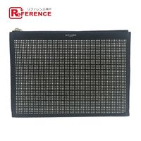 Saint Laurent studded clutch bag