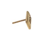Dior logo accessory, single earring, fashion jewelry.