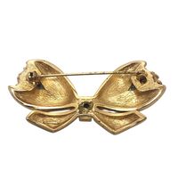 Dior Rhinestone RIBON Brooch