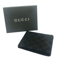 GUCCI GG pattern bi-fold wallet