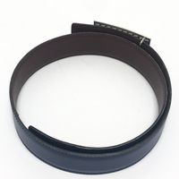 HERMES Stitch Square Buckle Belt