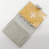愛馬仕 Ulyss Neo PM 筆記本保護套，皮革材質，2018 年款，灰色，按扣設計，男女通用 [二手]