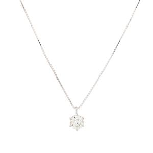 [Used] TASAKI Diamond Necklace, K18 White Gold
