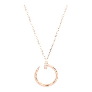 [Pre-owned] Cartier Juste un Clou Necklace B7224887 K18 Pink Gold