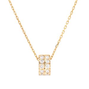 [Pre-owned] Boucheron Diamant Necklace, 18K Yellow Gold