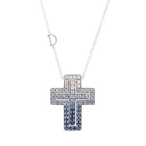 [Pre-owned] Damiani Belle epoch Iceberg Necklace 20087030 K18 White Gold