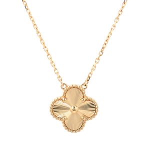 [Pre-owned] Van Cleef & Arpels Vintage Alhambra Necklace VCARP4KL00 18K Yellow Gold (K18YG)