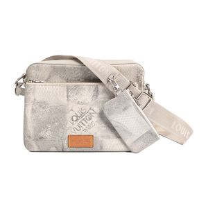 [Used] Louis LOUIS VUITTON Trio Messenger Shoulder Bag N50068 Gray