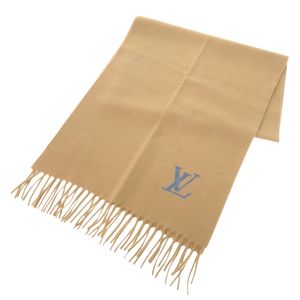 近全新 Louis Vuitton Echarpe Jeramm 羊絨米色圍巾 LV 0308 [二手] LOUIS VUITTON