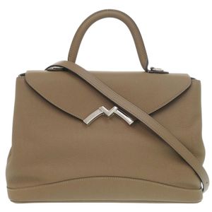 成色極佳的 Moynat Gabby 兩用ブラウン手提包，棕色，貨號 1081 [二手] MOYNAT